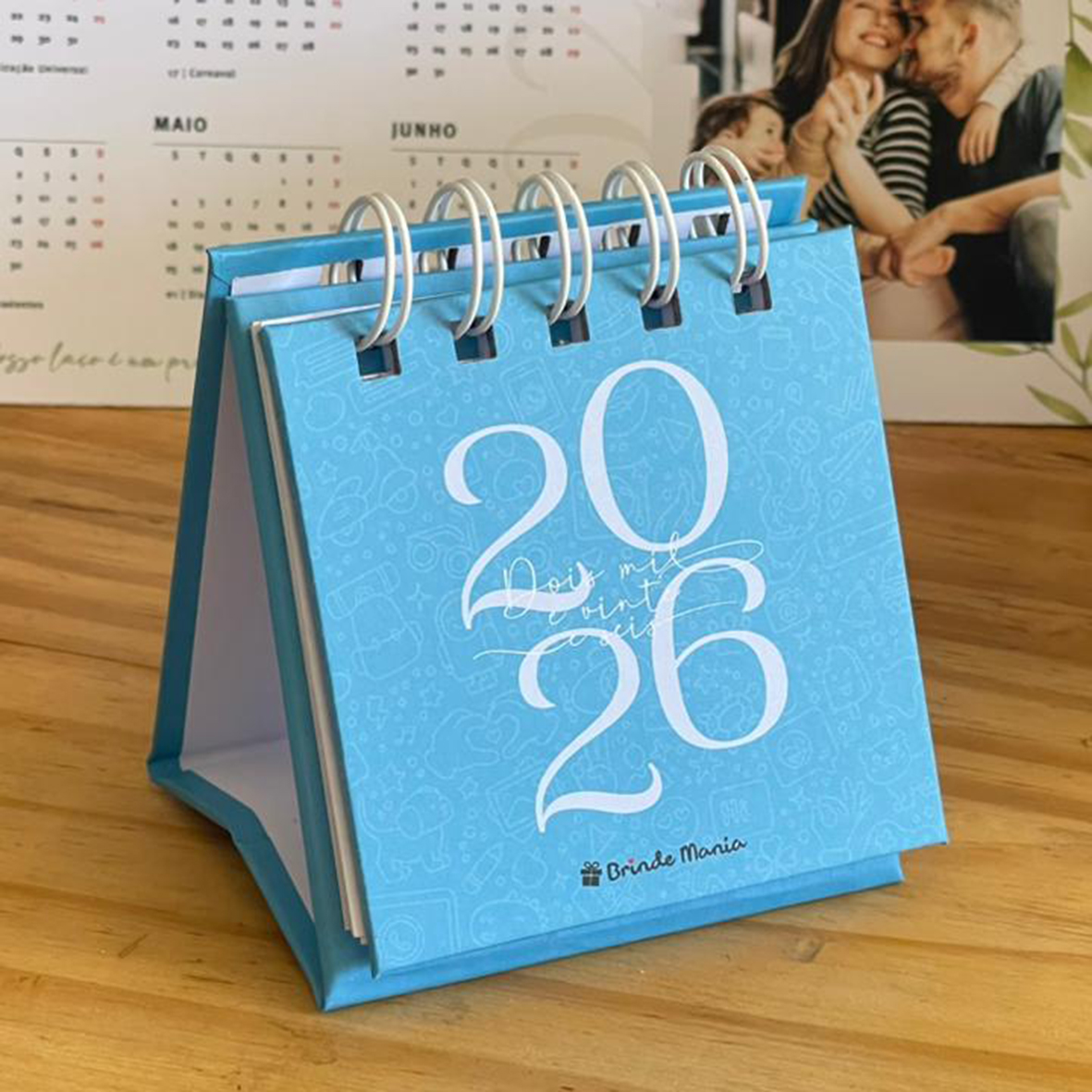 Calendário de Mesa 8x8