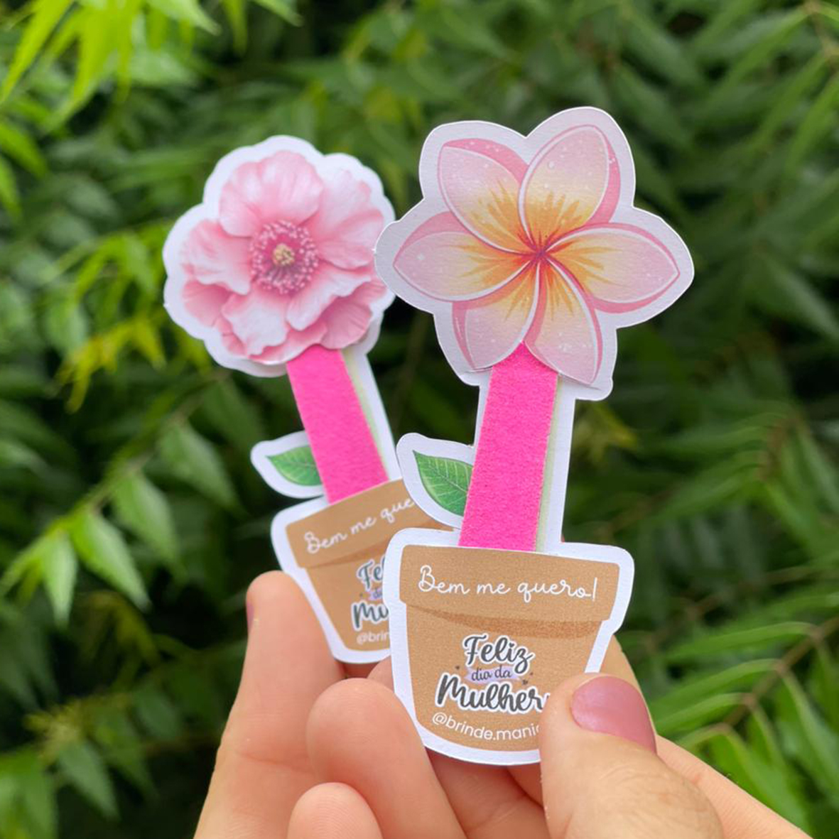 Florzinha com Lixa